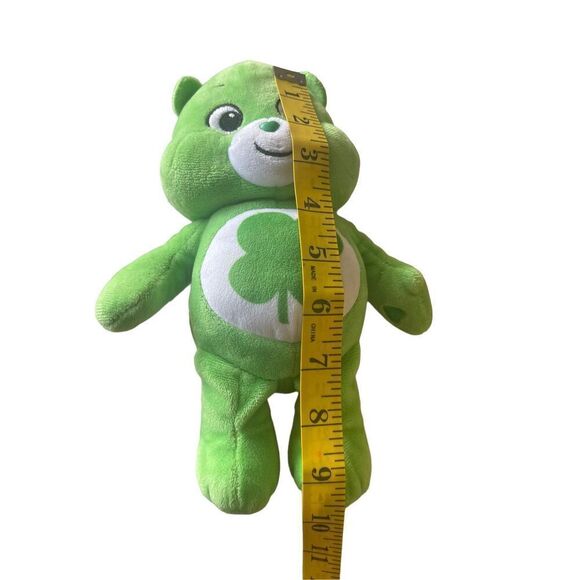Care Bears Green Lucky Good Luck Clover Bear Plushie Stuffed Toy - Picture 6 of 8